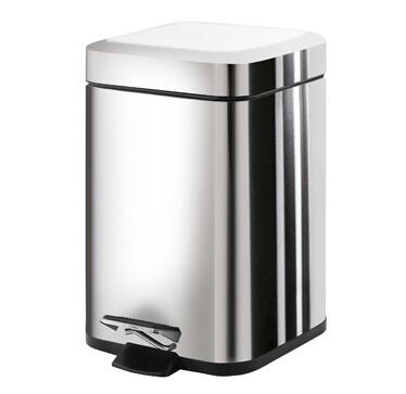 Atkritumu tvertne Argenta, 5l, hroms - Image 1