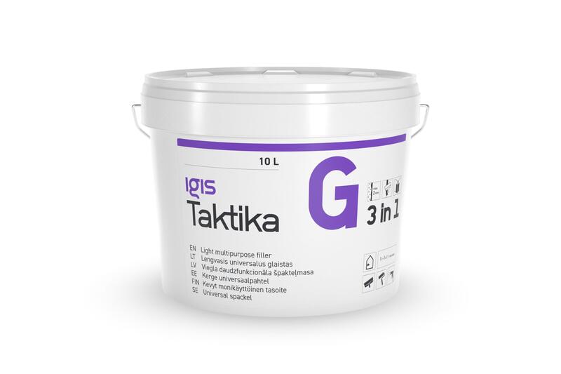 IGIS Taktika G daudzfunkcionāla špakteļmasa 3L spainis - Image 1