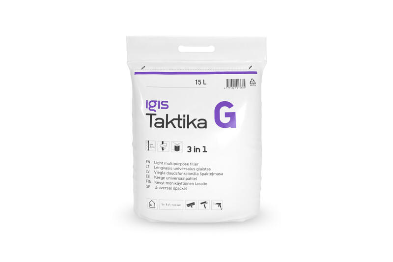 IGIS Taktika G daudzfunkcionāla špakteļmasa 15L maiss - Image 1