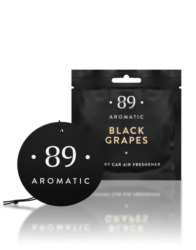 Piekaramais papīra gaisa atsvaidzinātājs - Black Grapes - Image 1