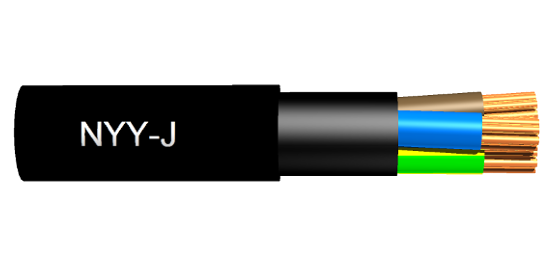 Kabelis NYY-J 3x1.5 - Image 1