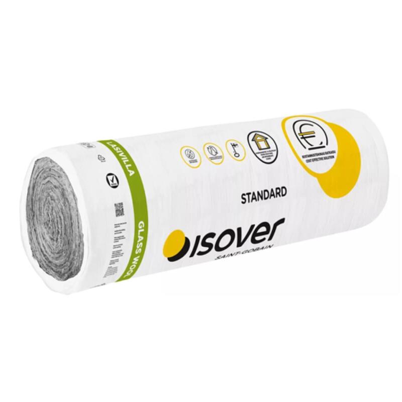 Isover Standard Roll 35 minerālvate ruļļos, 50x1220x6300mm, 15.372m2 - Image 1
