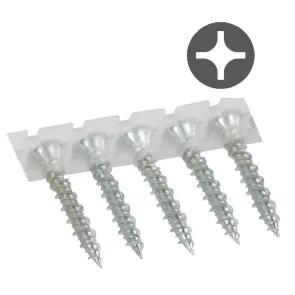 Easy-Fix Reģipša skrūve Hi-Lo, cinkota, lentās, 3.9x40mm (1000gab) - Image 1