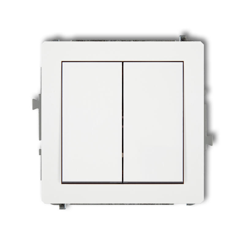 DECO Vienpola ar divvirzienu slēdža mehānismu (divkārša spiedpoga bez piktogrammām, atsevišķs barošanas avots) - Image 1
