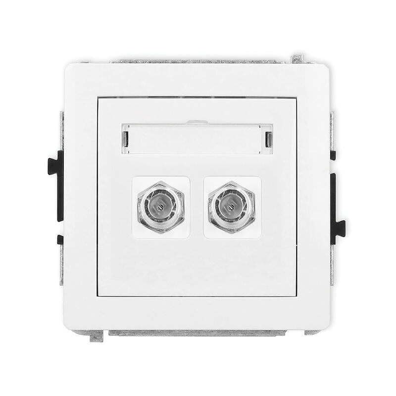 DECO Divkāršās antenas F tipa ligzdas (SAT) mehānisms - Image 1