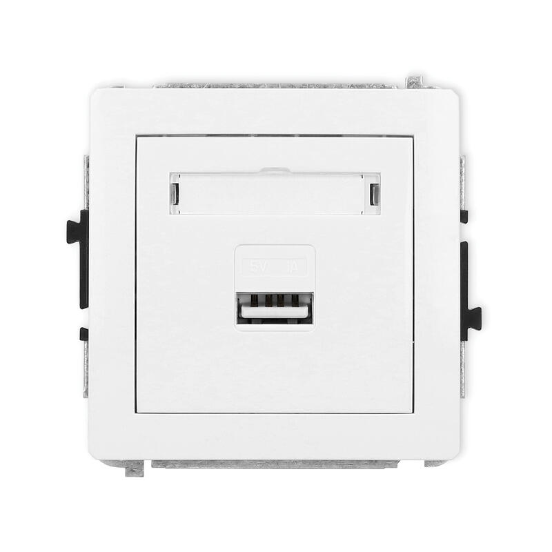 DECO vienas USB uzlādes mehānisms USB A, 5 W maks., 5 V, 1 A - Image 1