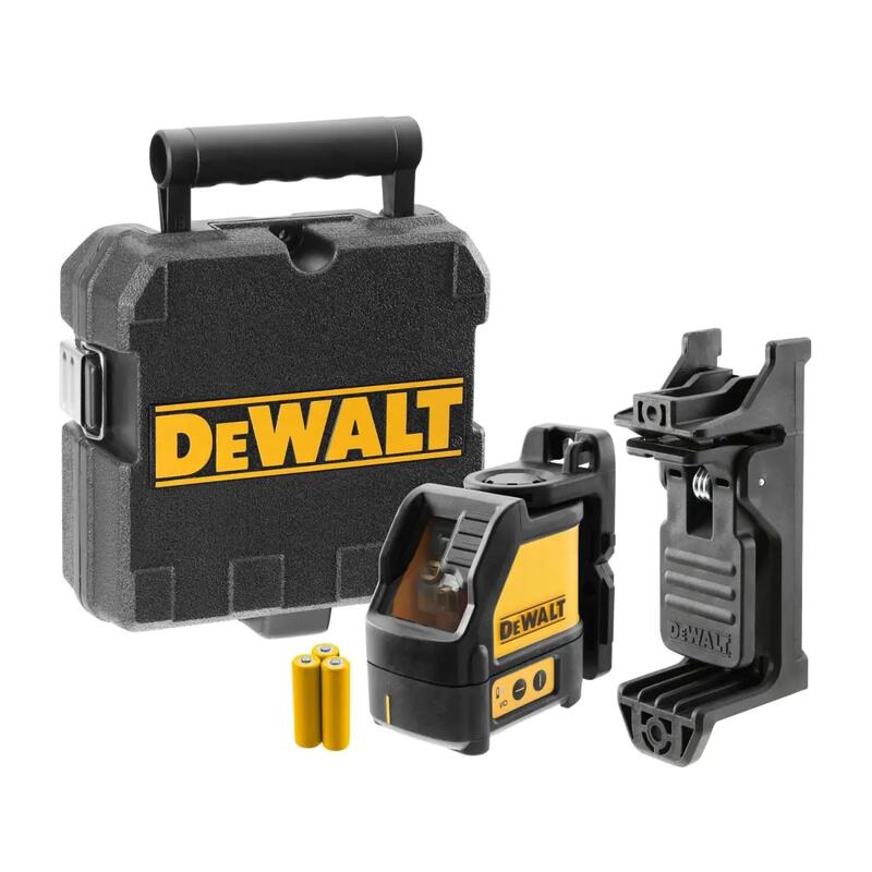 DeWalt Krustlīniju lāzera līmeņrādis ar koferi, sarkans - Image 1