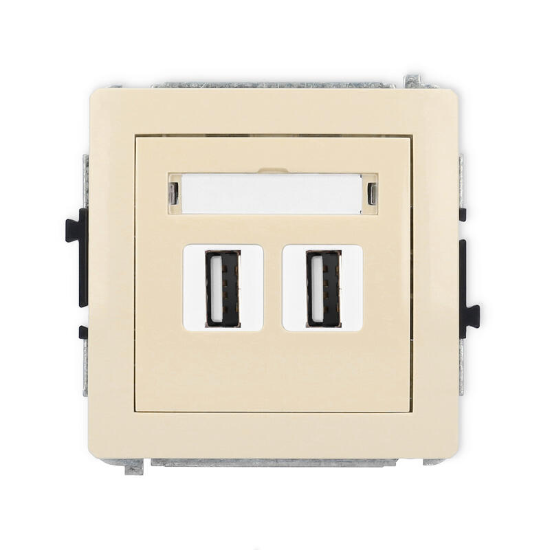 DECO 2xUSB A-A 2.0 dubultās ligzdas mehānisms - Image 1