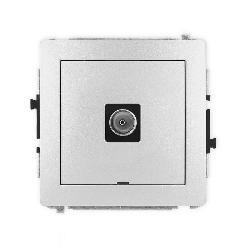 DECO Vienas antenas TV ligzdas mehānisms, bez apraksta lauka - Image 1