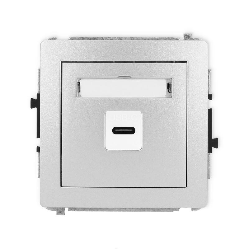 DECO USB C-C 2.0 vienas ligzdas mehānisms - Image 1