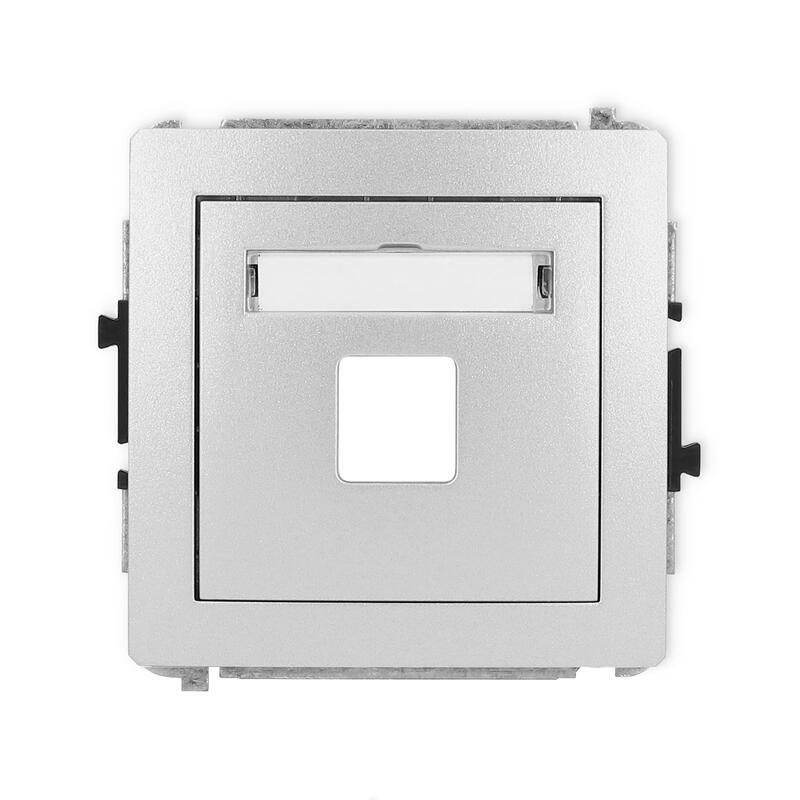DECO Viena multimediju ligzdas mehānisms bez moduļa (Keystone standarts) - Image 1