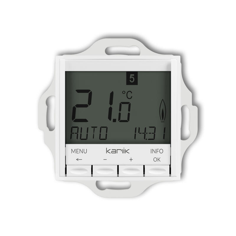 ICON Universāls elektroniskais nedēļas temperatūras regulatora mehānisms (zils fona apgaismojums) - Image 1