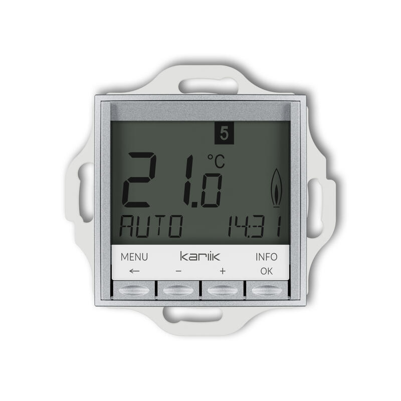 ICON Universāls elektroniskais nedēļas temperatūras regulatora mehānisms (zils fona apgaismojums) - Image 1