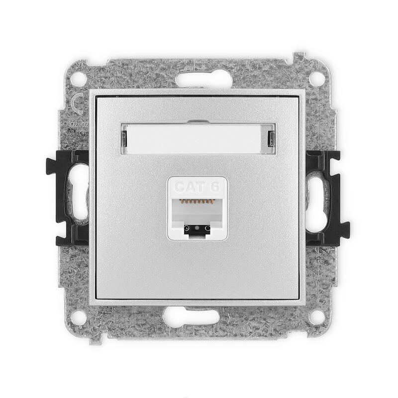 ICON Vienas datora ligzdas mehānisms 1xRJ45, 5e kat. 6, 8 kontakti - Image 1