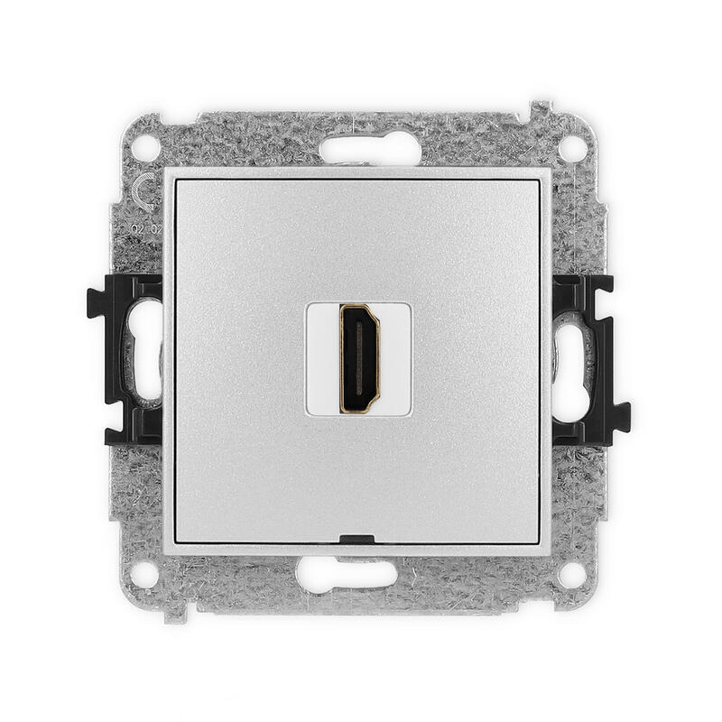 ICON 8K HDMI 2.1 vienas ligzdas mehānisms, bez apraksta lauka - Image 1