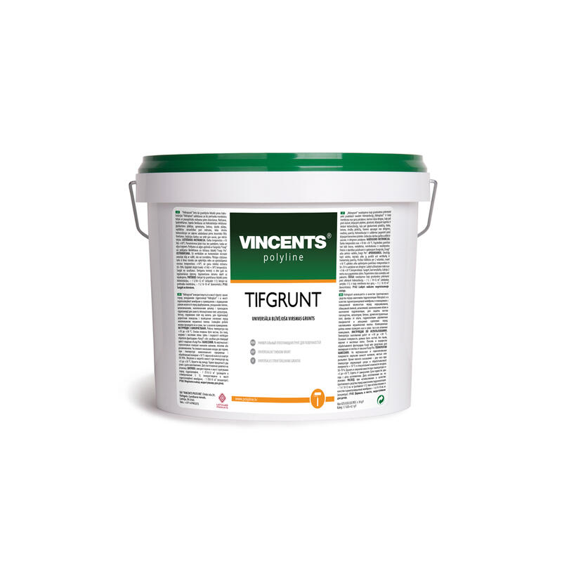 Vincents Polyline TIFGRUNT universāla, blīvējoša virsmas grunts 10L - Image 1