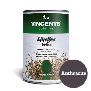 Vincents Polyline Lineļļas krāsa Anthracite 3L - Image 1