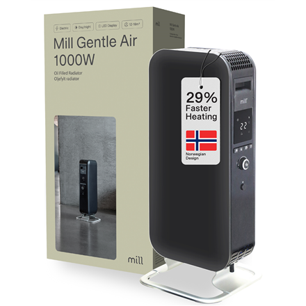 Eļļas sildītājs Mill AB-H1000DN, 1000 W, 16 m² - Image 1