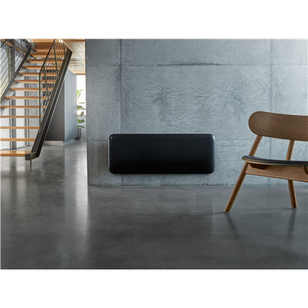Ektriskais sildītājs Invisible Smart WiFi 1300W līdz 19m² Melns IPX4 - Image 1