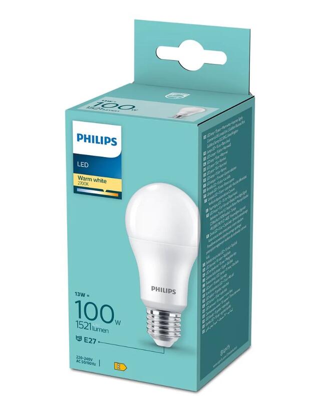 LED spuldze 100W A60 E27 2700K - Image 1