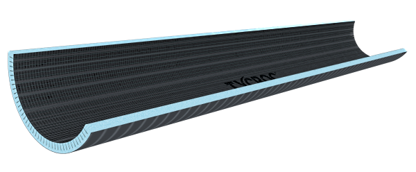  Tycroc FXL XPS/polimērcementa plāksne ar garenrievām 2500x600x30mm - Image 1