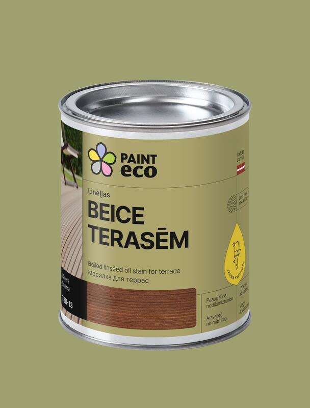Lineļļas beice terasēm, tonis: Vāvere 0,75L - Image 1
