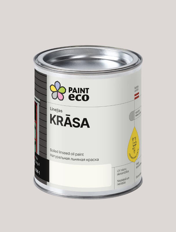 Lineļļas pernicas krāsa, tonis: Kaija 0,75L - Image 1