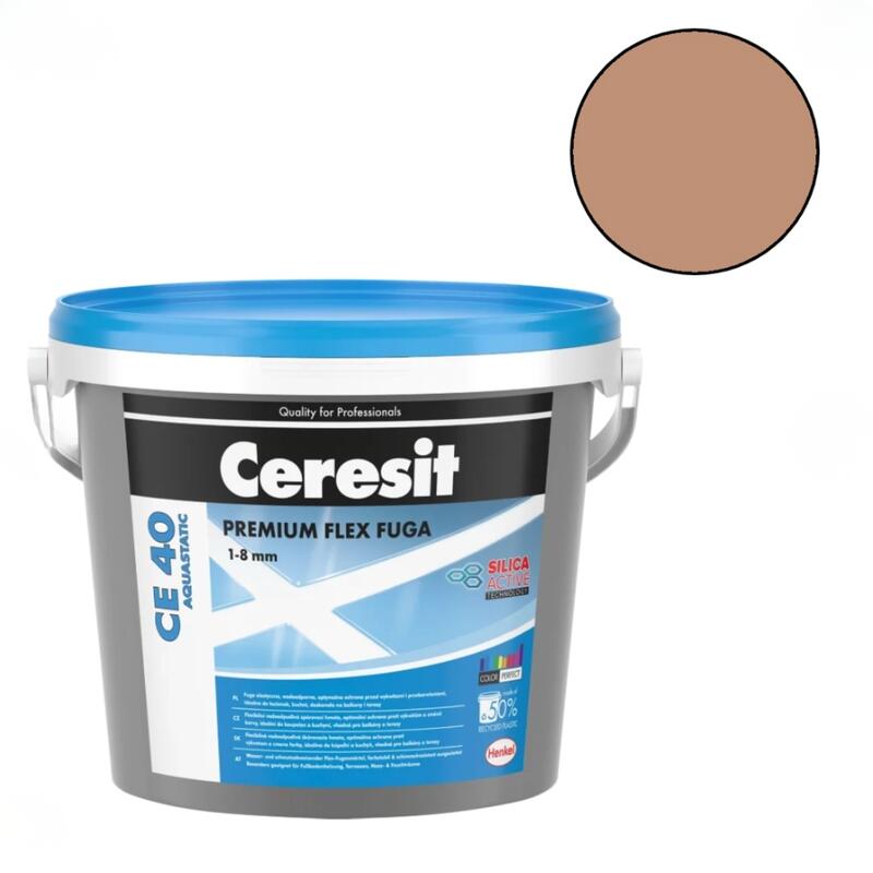 Ceresit CE 40 Elastīgs flīžu šuvotājs, siena (47), 2kg - Image 1