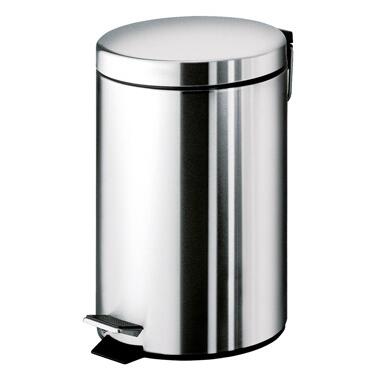 Atkritumu tvertne Argenta, 3l, apaļš, hroms - Image 1