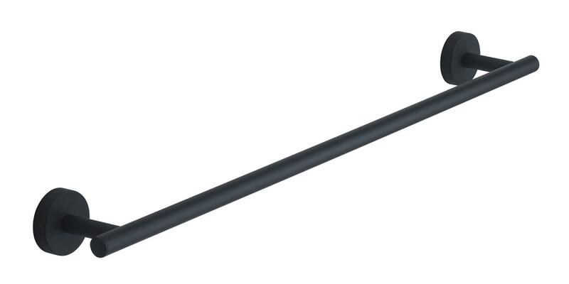 Dvieļu stienis Eros, 600 mm, melns - Image 1