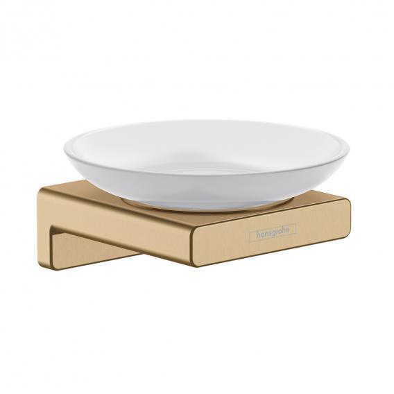 Ziepju trauks ar turētāju AddStoris, brushed bronze - Image 1