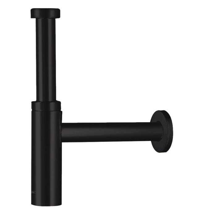 Izlietnes sifons Flowstar S, 1¼ x 32 mm, misiņš, matēts melns - Image 1