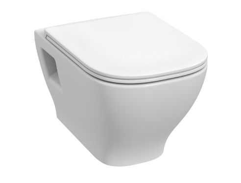 Pods Deep, stiprināms pie sienas, rimless, 51x 360 x 345 mm, balts - Image 1