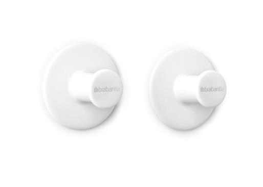 Āķu komplekts ReNew (2 gb), balti - Image 1