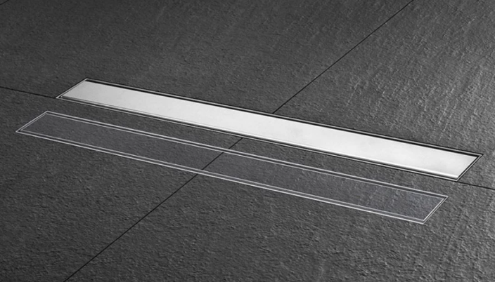 Traps EasyDrain ar horizontālo atloku,Tile/Zero, L=1200 mm, h=67 mm - Image 1