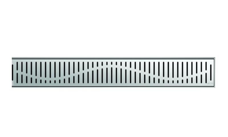 Dušas kanāls ar vertikālo atloku un resti ShowerDrain C Wave, 1185 mm, h=65mm - Image 1