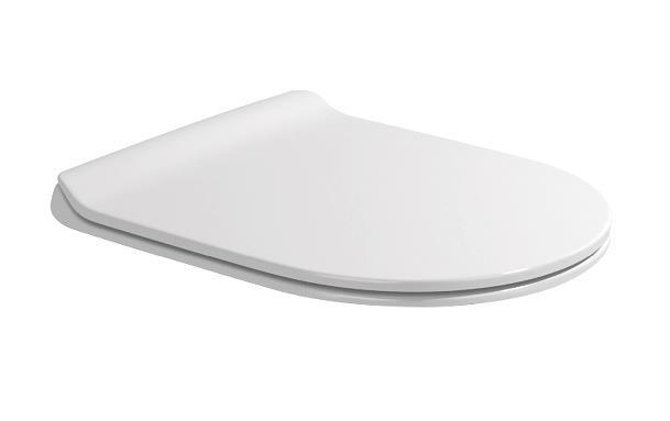Poda sēdriņķis ar vāku App Slim, Quick Slim, QR/SC, balts - Image 1