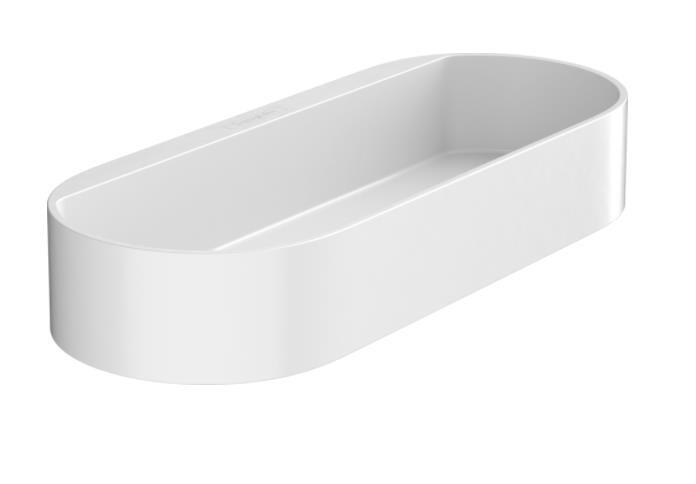 Trauciņš vannas piederumiem WallStoris, matēts balts - Image 1
