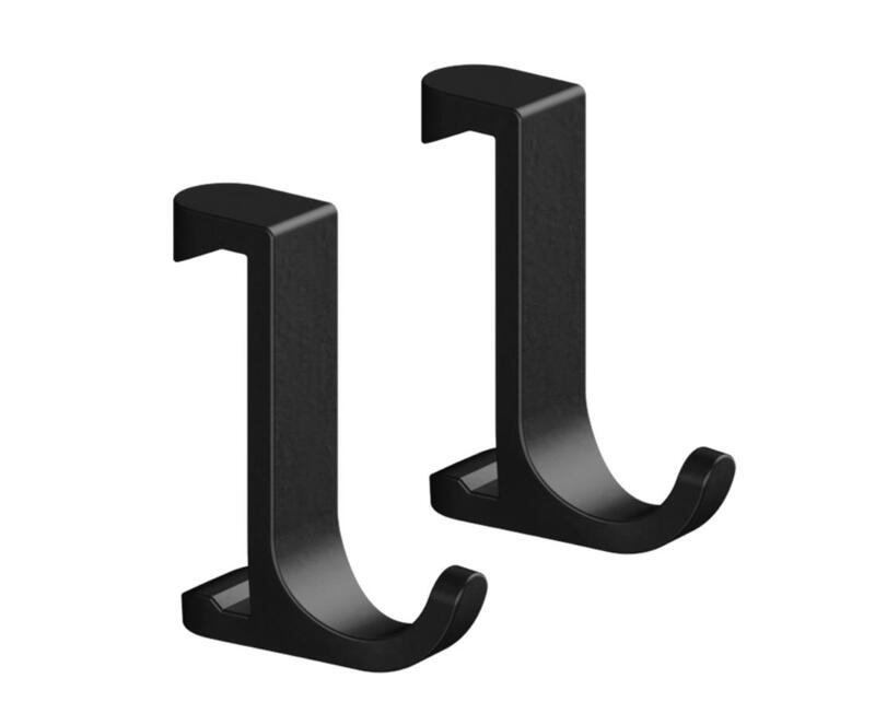 Āķis WallStoris, šaurais, matēts melns - Image 1