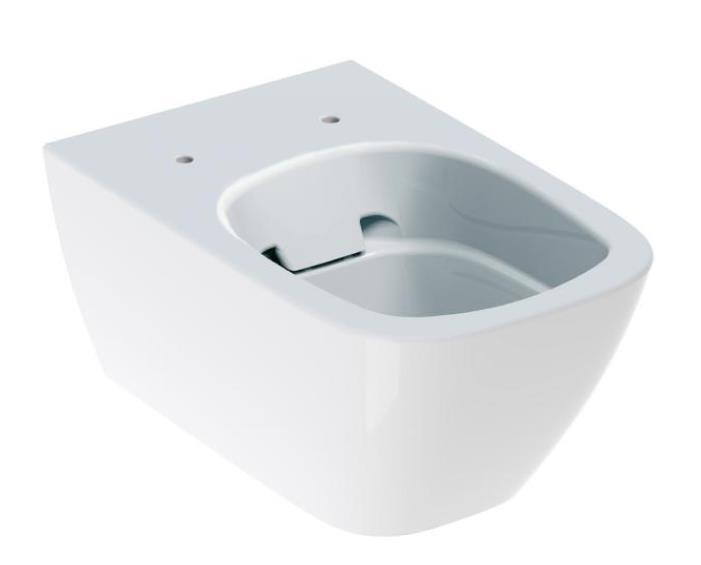 Pods Smyle Square Rimfree, stiprināms pie sienas, 350x540 mm, balts - Image 1