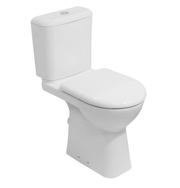 Poda apakša Deep, 360x670 mm, horizontāls izvads, paaugstināta 480 mm, balta - Image 1