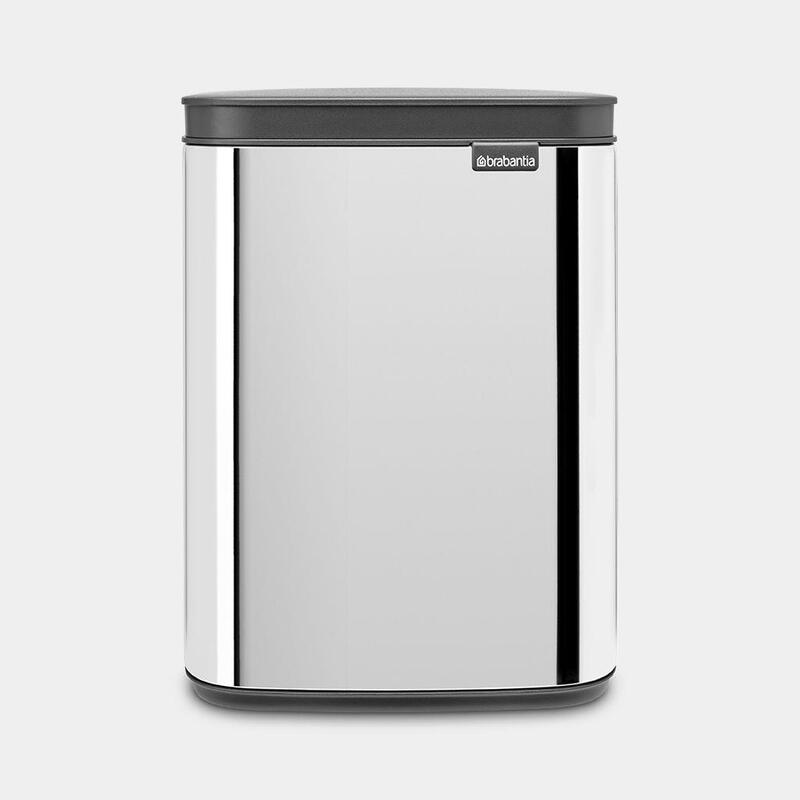 Atkritumu tvertne Bo , 4l, brilliant steel - Image 1