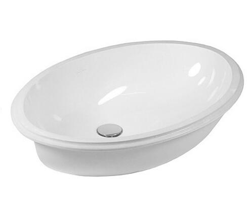 Izlietne Evana, 615x415 mm, zem virsmas, balta - Image 1