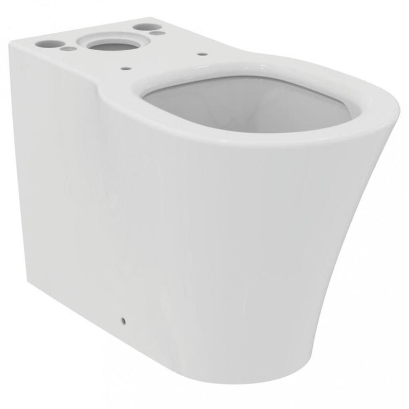 Poda apakša Connect Air Aquablade, 365x665 mm, universāls izvads, balta - Image 1