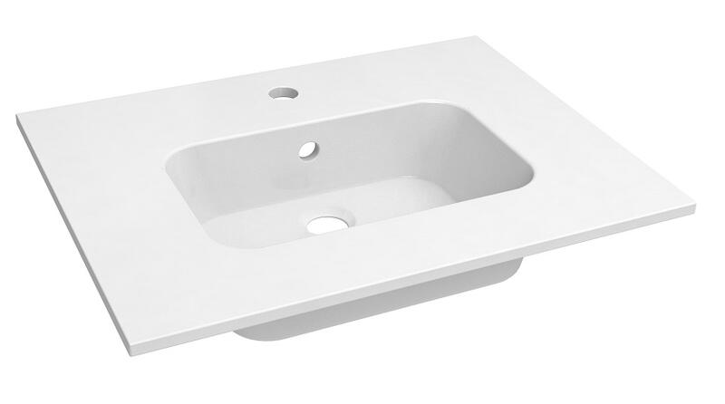 Izlietne Elide, 600x460 mm, balta keramika - Image 1