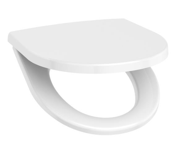 Poda sēdriņķis ar vāku Tigo/Lyra Plus Rimless, SC, balts - Image 1
