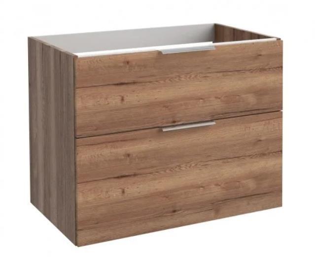 Izlietnes skapītis Big, 790x455 mm, h=600 mm, 2A, tobacco oak - Image 1