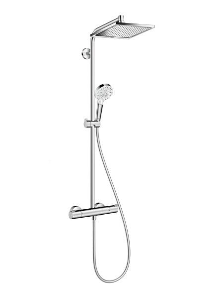 Dušas sistēma ar termostatu Crometta E 240 1jet/Crometta Vario, hroms - Image 1