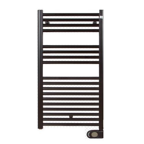 Elektriskais dvieļu žāvētājs Aura, 786x400 mm, melns matēts - Image 1