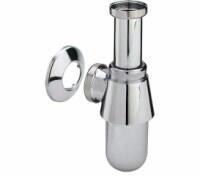 Izlietnes sifons, 1¼ x 32 mm, bez noteces, hromēts misiņš - Image 1